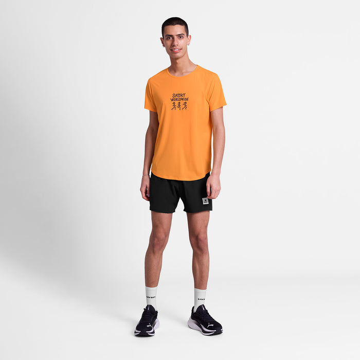 Saysky Statement Flow T-shirt Orange 419 SM25027