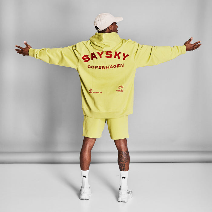 Saysky Statement Oversized Hoodie Green 312 NMLHO71C312