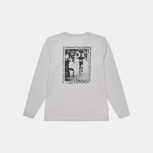 Saysky Statement Pace Long Sleeve Grey 6008 SM20012