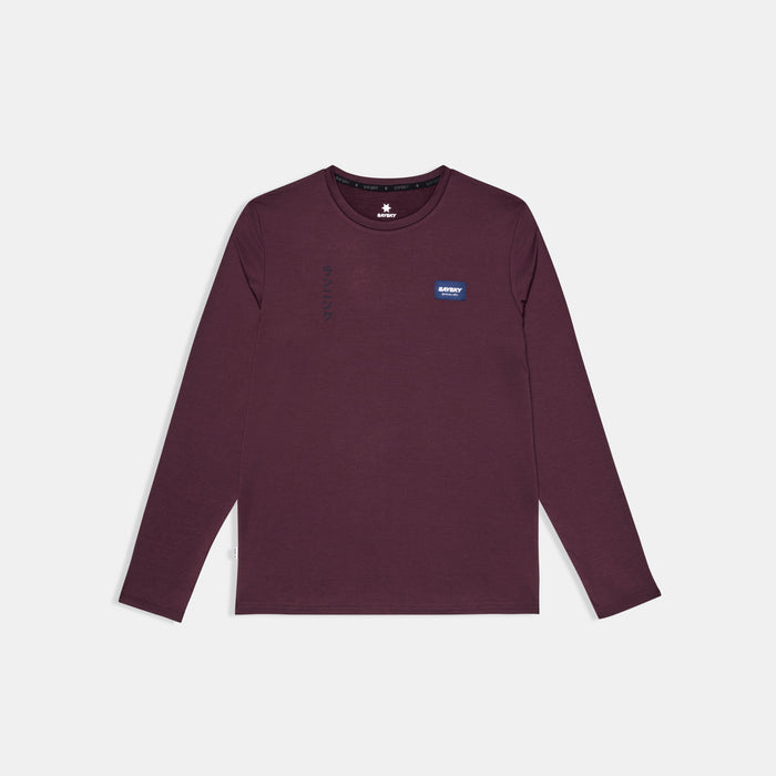 Saysky Statement Pace Long Sleeve Burgundy 5011 SM20010