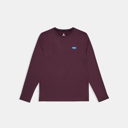 Saysky Statement Pace Long Sleeve Burgundy 5011 SM20010