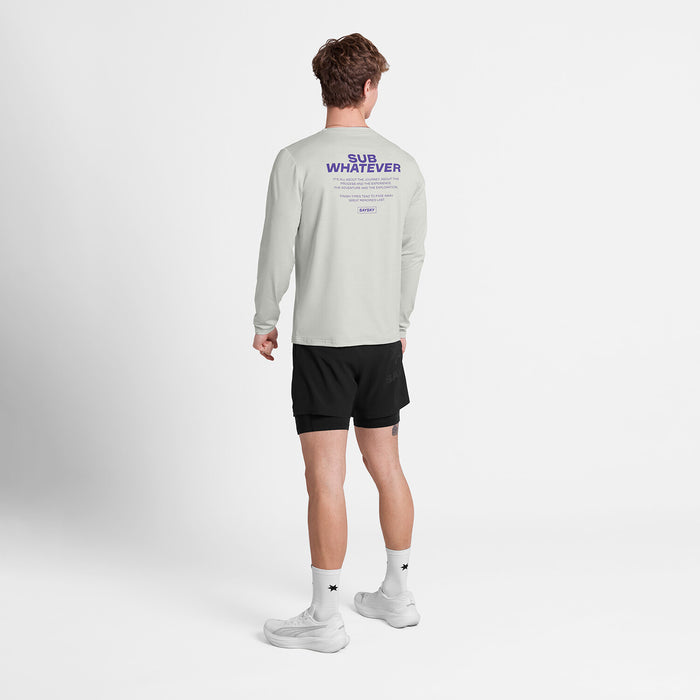Saysky Statement Pace Long Sleeve Grey 6008 SM20007