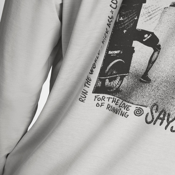 Saysky Statement Pace Long Sleeve Grey 6008 SM20012