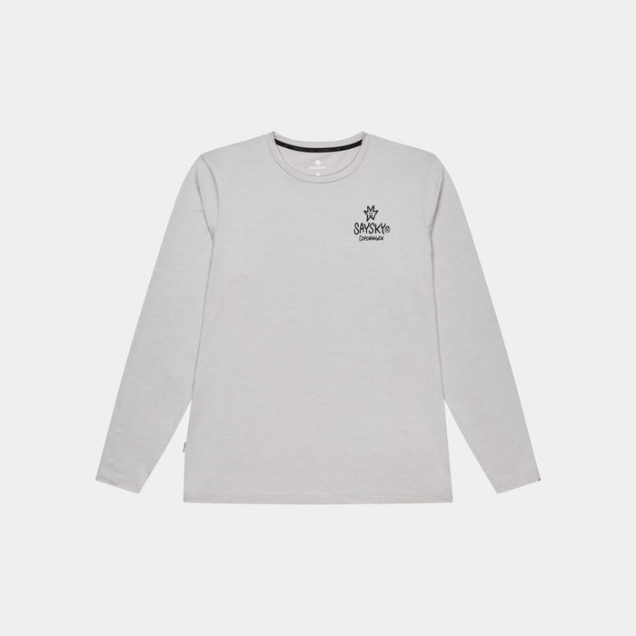 Saysky Statement Pace Long Sleeve Grey 6008 SM20012
