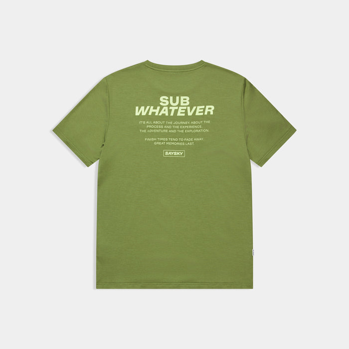 Saysky Statement Pace T-shirt Green 3011 SM25021