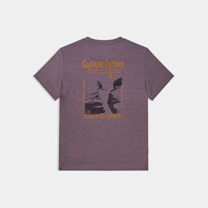 Saysky Statement Pace T-shirt Purple 7014 SM25038