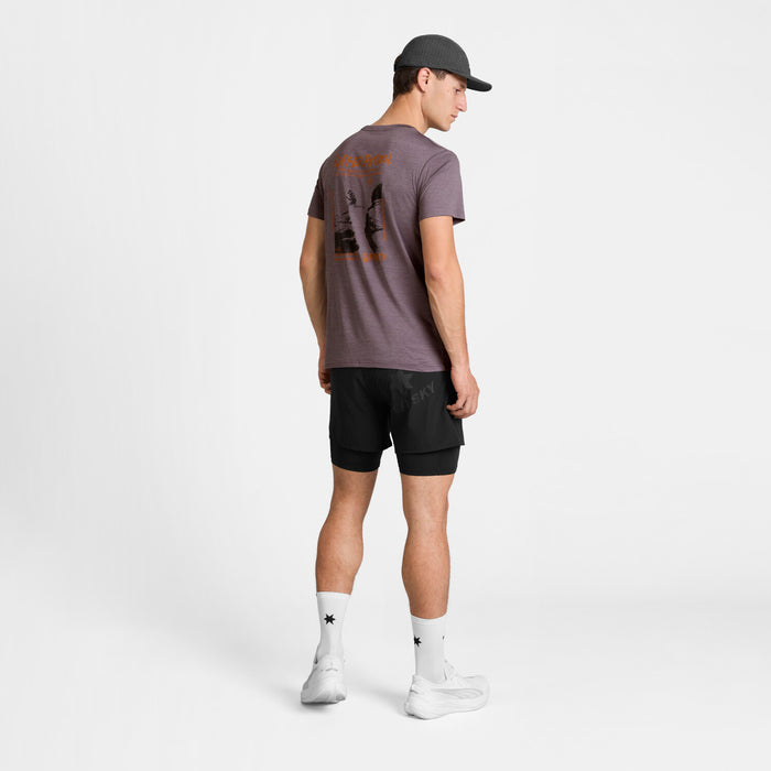 Saysky Statement Pace T-shirt Purple 7014 SM25038