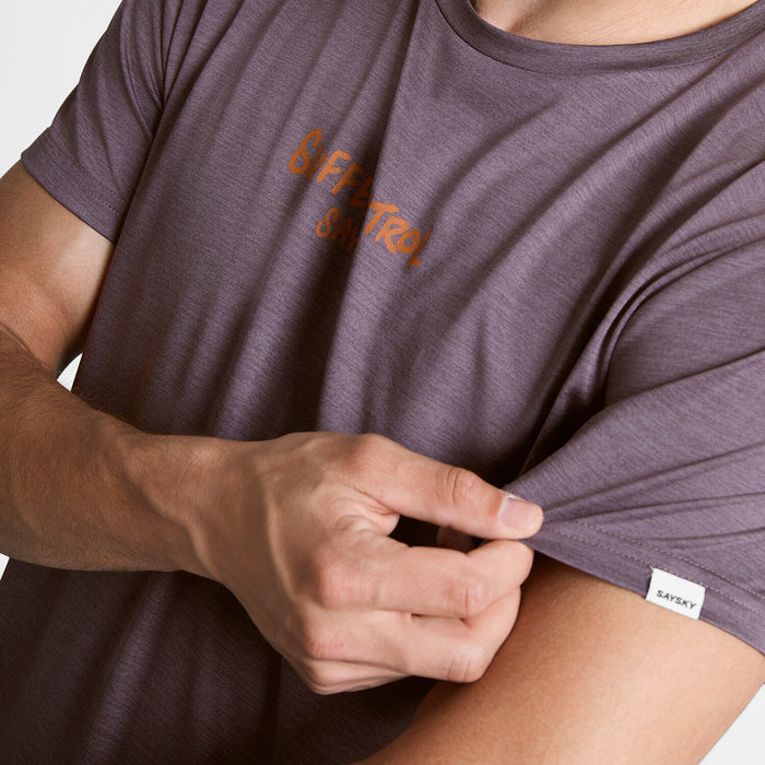 Saysky Statement Pace T-shirt Purple 7014 SM25038