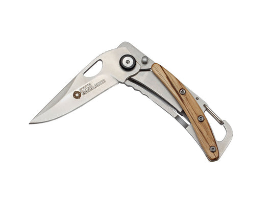 Steyr BF-434ZW Pocket Knife 440A Steel 5.8cm | Wood Covers
