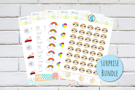 Sticker SURPRISE Bundle with Letter from The SOTY Fam