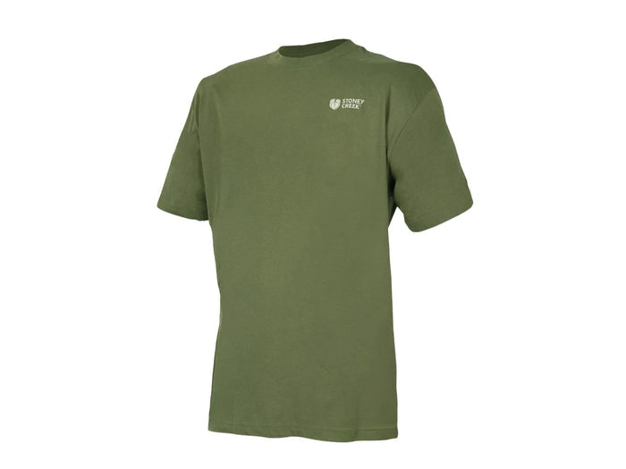 Stoney Creek Mens Brand Tee | Olive