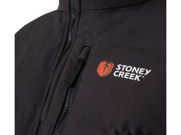 Stoney Creek Men's Thermotough Puffer Jacket - Black