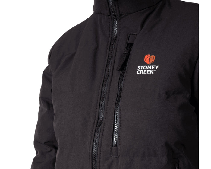 Stoney Creek Women's Thermotough Puffer Jacket Black