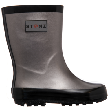 Stonz Metallic Rain Boots - Metallic Grey (2025)