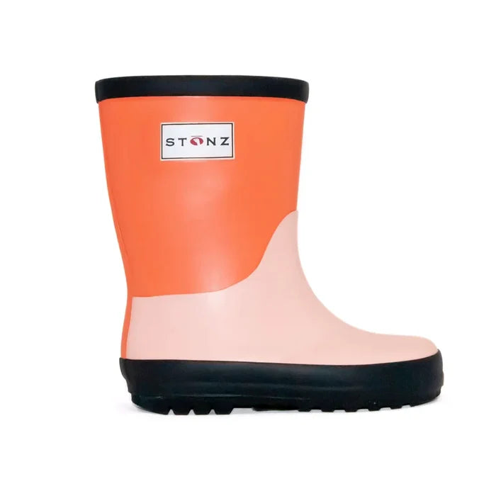 Stonz Rain Boots - Pink/Coral (2025)