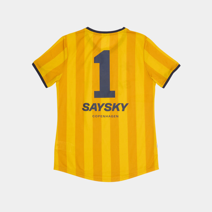 Saysky Stripe Combat T-Shirt Yellow Stripes 008 NWRSS31C008