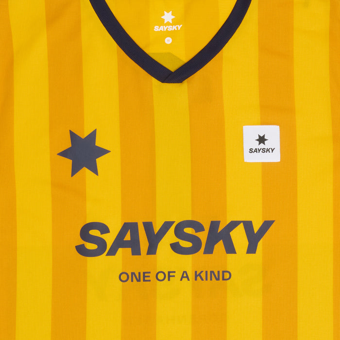Saysky Stripe Combat T-Shirt Yellow Stripes 008 NWRSS31C008