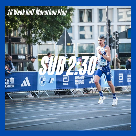 Sub 2:30 - 16 Week Half Marathon Training Guide