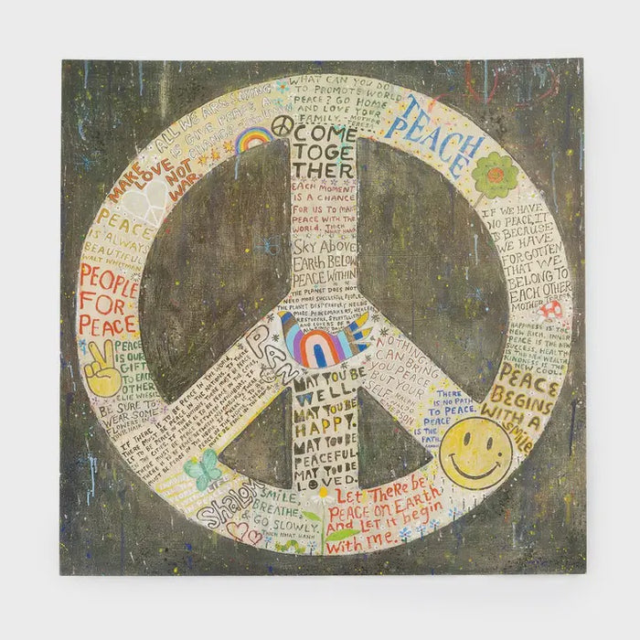 Sugarboo 12"x12" Choose Peace Art Poster