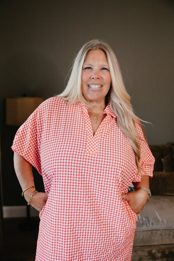 Summer Picnic Dress - Reg & Curvy - Macoma Boutique250 Dresses