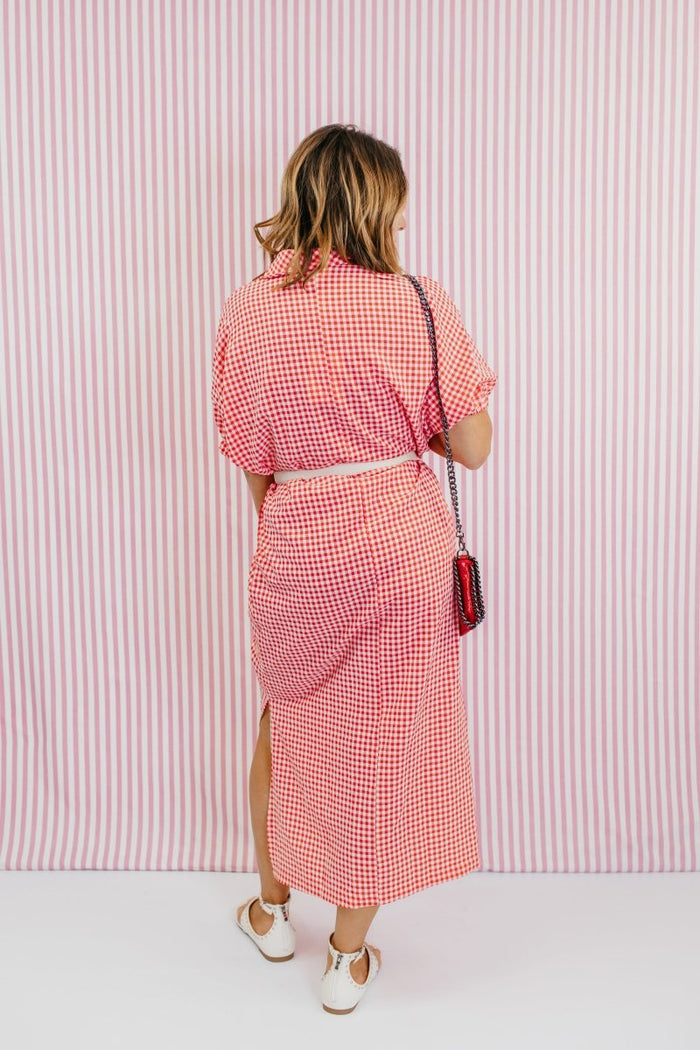 Summer Picnic Dress - Reg & Curvy - Macoma Boutique250 Dresses