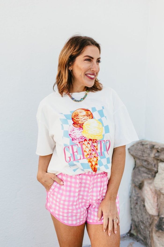Summer Scoop Tee - Reg & Curvy - Macoma Boutique140 Graphic Tees