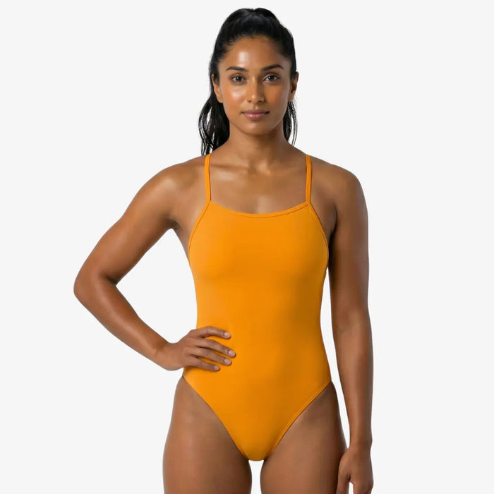 Sunset Open Back Performance Training Swimsuit by Norca - Norca Athletic Swimwear