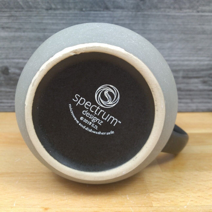 Super Papa Saying Coffee Mug Black 17oz (455ml) Beverage Cup Blue Sky