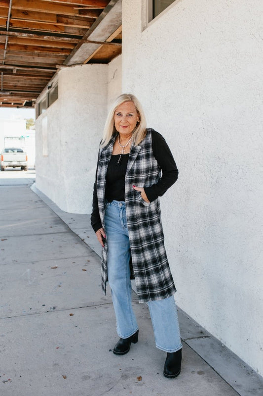 Surely Sophisticated Vest - Reg & Curvy - Macoma Boutique230 Outerwear