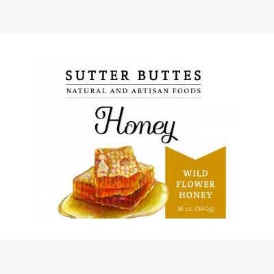 Sutter Buttes - Pure Wild Flower Honey 4oz