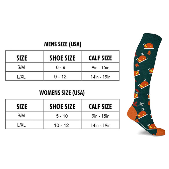 Sweet Tooth Knee-High Compression Socks - Small/Medium (1 Pair)