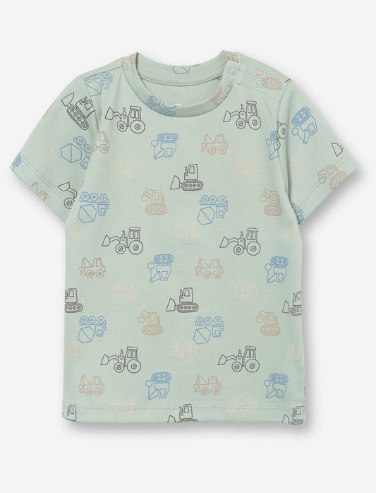 T-shirt à motifs en coton bio pour bébé garçon