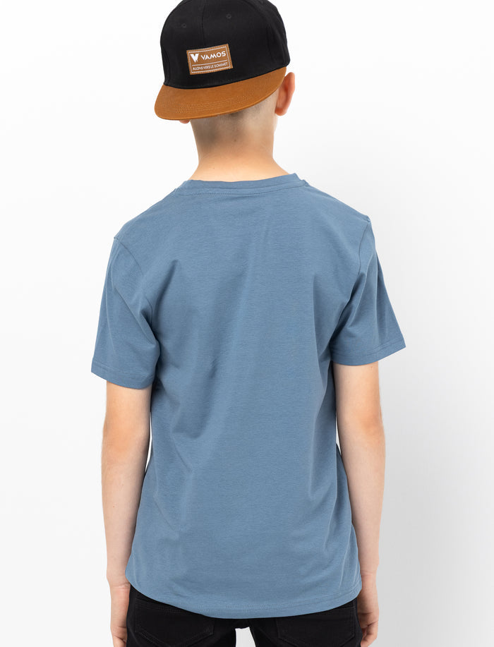 T-shirt à poche imprimée pour ado garçon