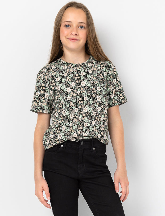 T-shirt ample à manches courtes pour ado fille