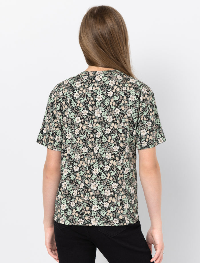 T-shirt ample à manches courtes pour ado fille