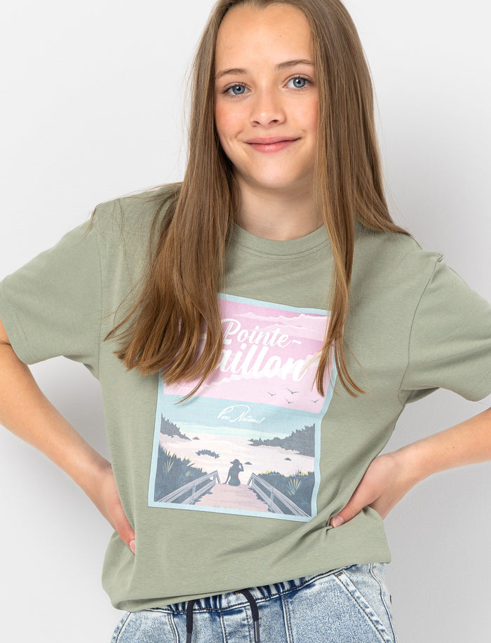 T-shirt ample imprimé pour ado filles