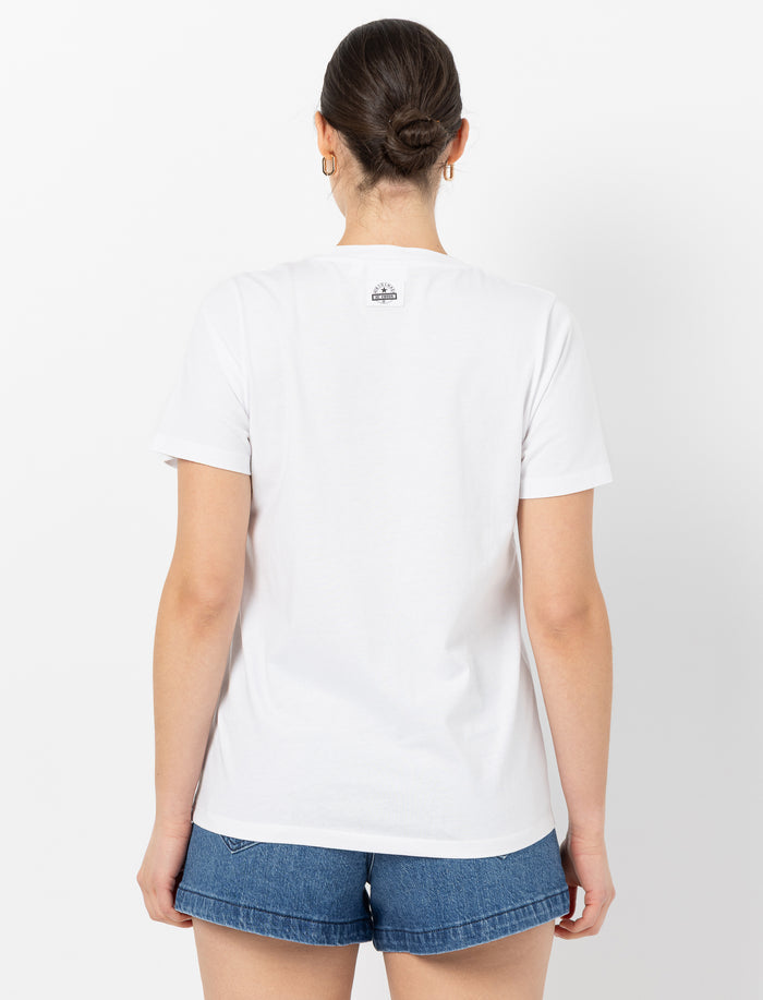 T-shirt ample imprimé pour femme