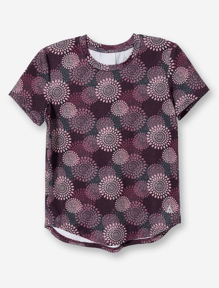 T-shirt de sport à col rond pour petite fille