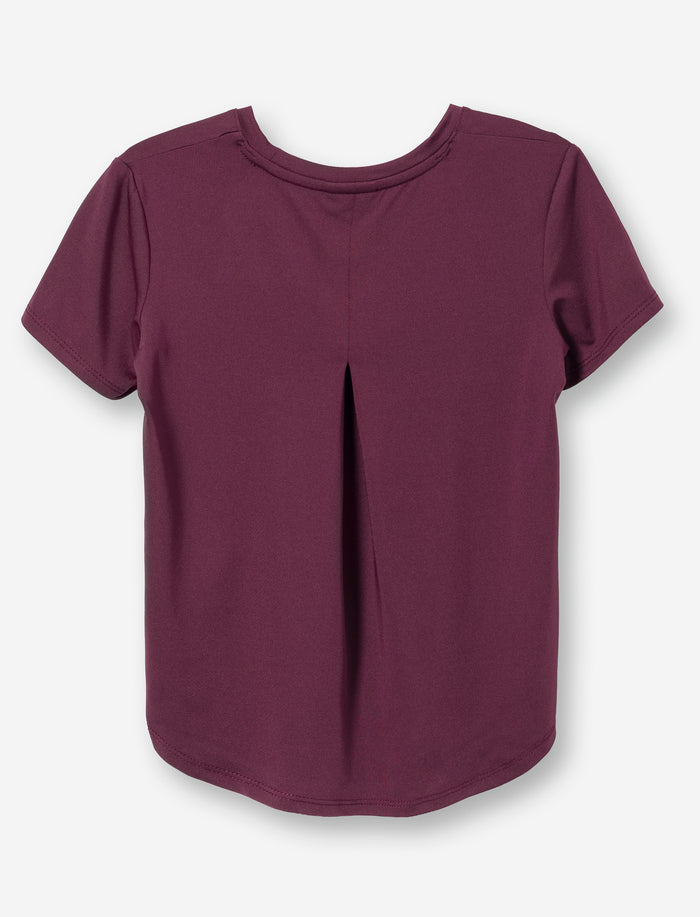 T-shirt de sport à col rond pour petite fille