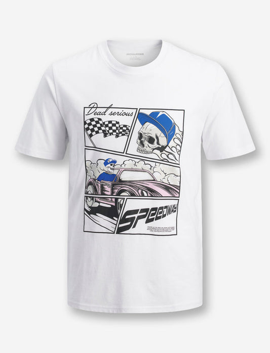 T-shirt en coton imprimé pour ado garçon