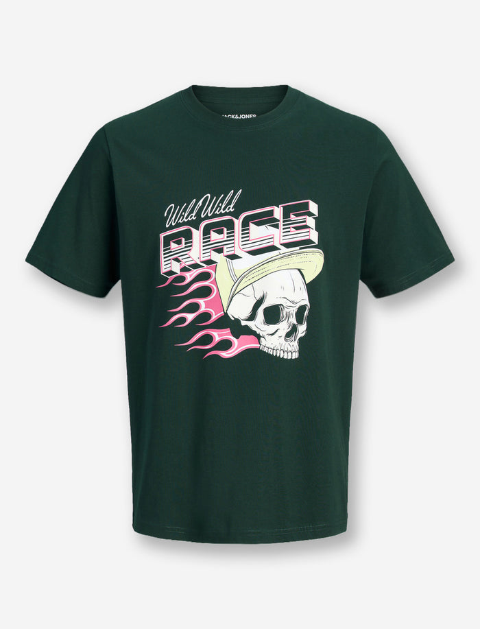 T-shirt en coton imprimé pour ado garçon