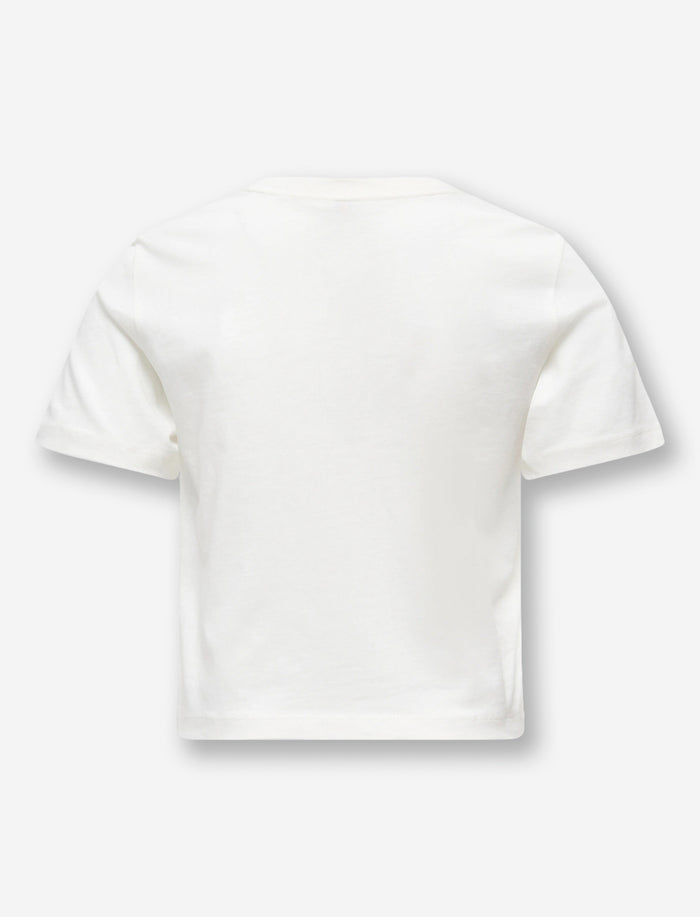 T-shirt en tricot brodé pour fille