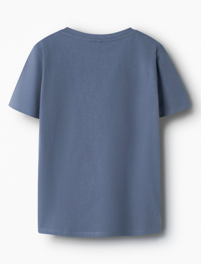T-shirt en tricot imprimé à l’avant pour garçon