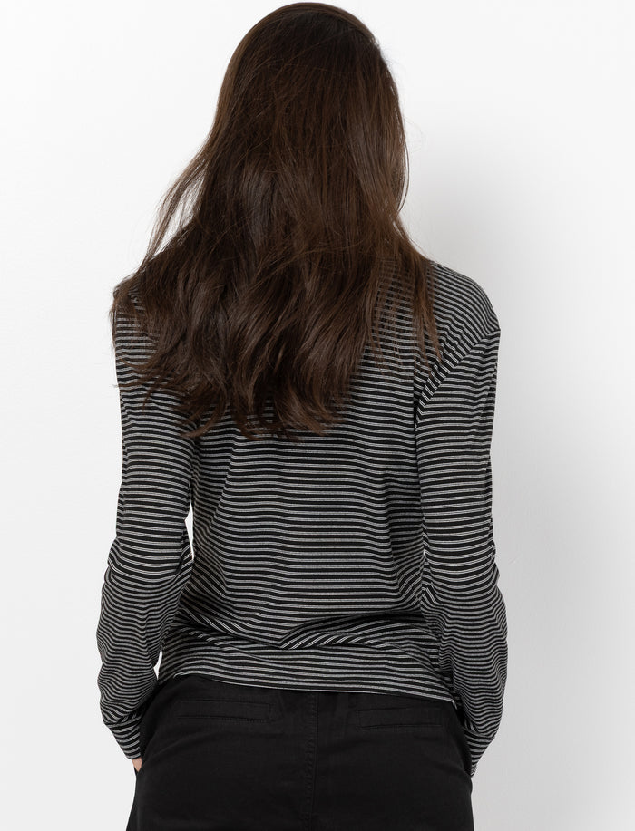 T-shirt en tricot rayé