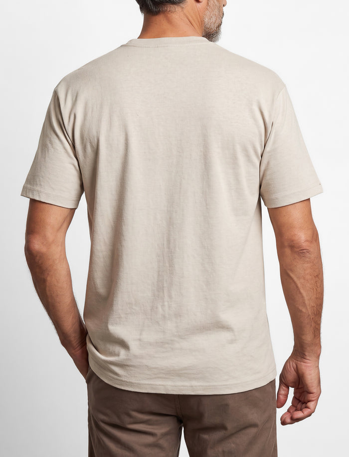 T-shirt en tricot uni pour homme