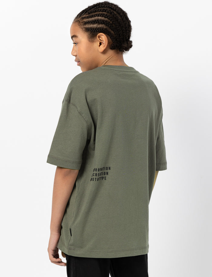 T-shirt imprimé à col rond
