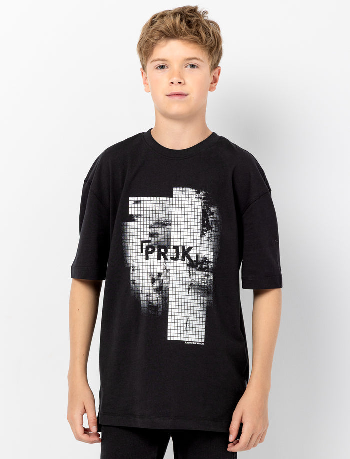 T-shirt imprimé à l’avant à manches courtes pour garçon