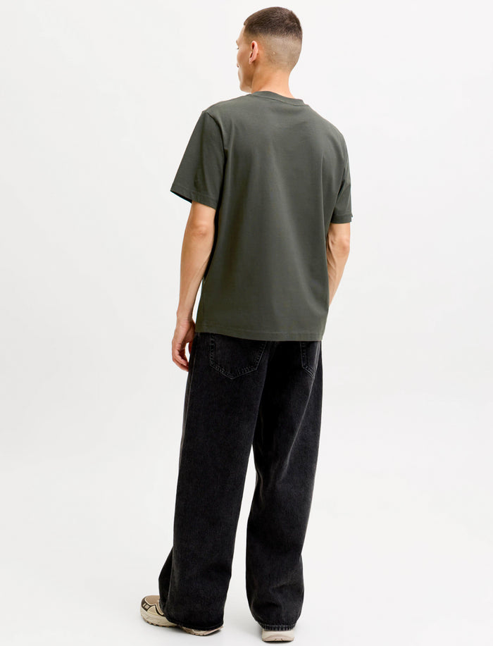T-shirt imprimé à l’avant à manches courtes pour homme