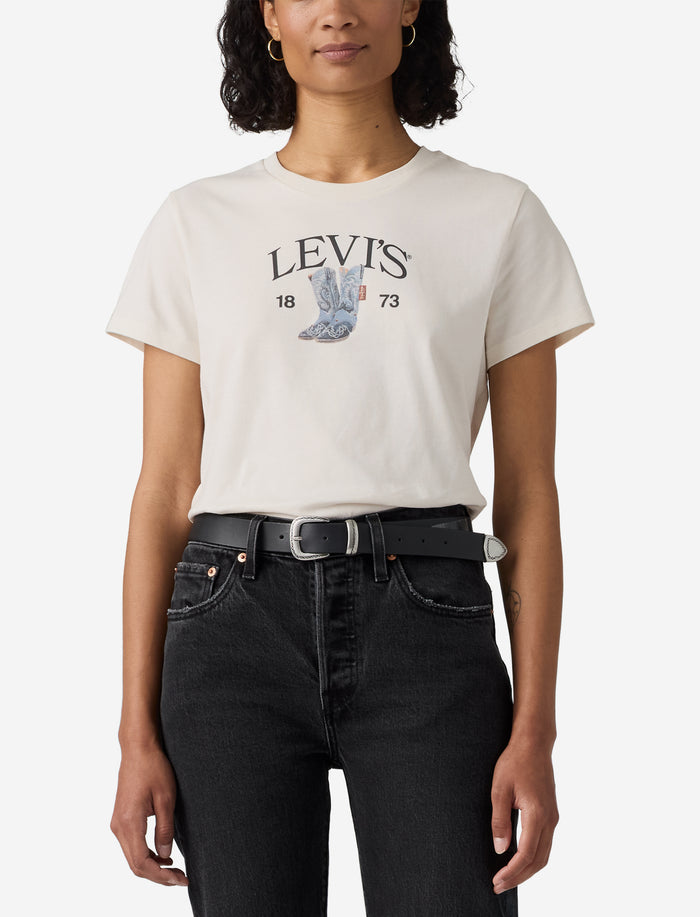 T-shirt imprimé à l'avant pour femme