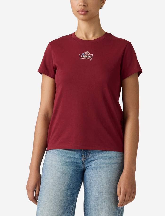 T-shirt imprimé à l'avant pour femme